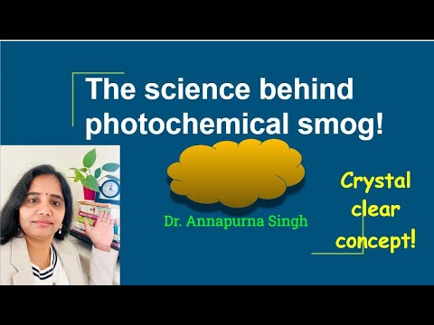 Lecture 45: The science behind photochemical smog #environmentalscience #photochemicalsmog #somg