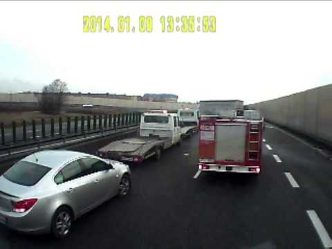 Wypadek drogowy na S7 Grójec