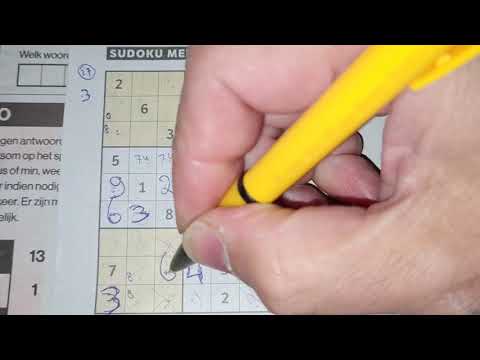 Again Our Daily Sudoku practice continues. (#2685) Medium Sudoku puzzle. 04-24-2021