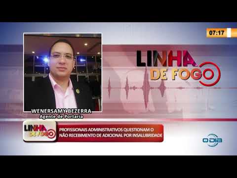 Profissionais administrativos questionam o naÌƒo recebimento de adicional por insalubridade(28 05 20