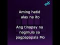 Misa Delgado 2 Tinapay At Alak Naming Hatid