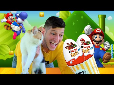 MICA I JA OTVARAMO SUPER MARIO KINDER JAJA