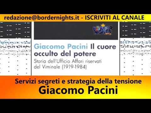 Il cuore occulto del potere: Giacomo Pacini - Le interviste di Stefania
