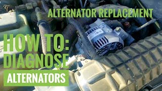 97 Ford ranger : Alternator Diagnose and Replace