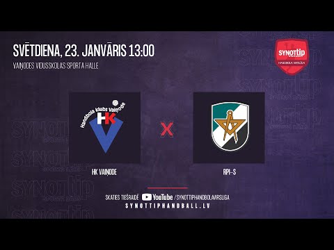 HK Vaiņode - RPI-S | SynotTip handbola virslīga 2021/2022