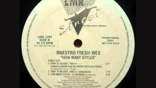 Maestro Fresh Wes - Pray To Da East Pt. 2