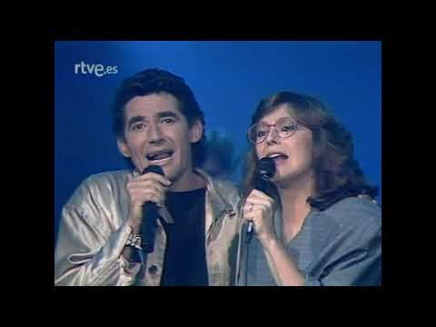 Rosa Leon con Miguel Rios  - Al alba (en directo 08.09.1987)