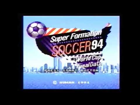 スーパーフォーメーションサッカー94 ワールドカップファイナルデータ