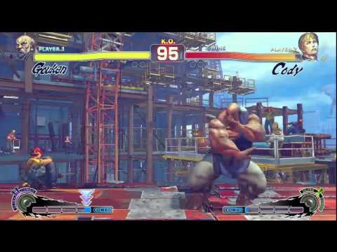 [SSFIVAE] Angerbot5k (Gouken) Vs. OldManTito (Cody) - 8-25-12