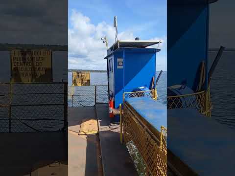 travessia de balsa Morada Nova de Minas
