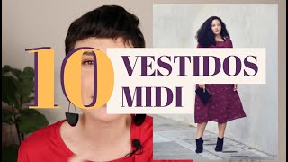 COMO e ONDE usar VESTIDO MIDI