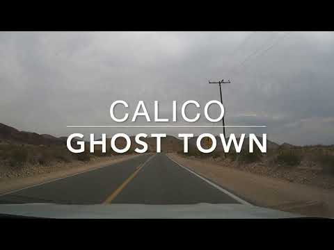 Calico Ghost Town - zwischen Las Vegas und Los Angeles -Geisterstadt in Kalifornien