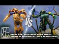 TRANSFORMERS Takara Tomy Beast Wars Again BWVS 03 CHEETOR VS WASPINATOR 2 PACK Video Review