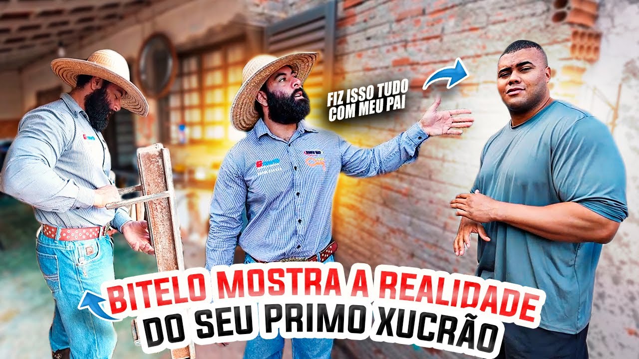 BITELO VISITA A CASA DO XUCRÃO E MOSTRA SUA REALIDADE - ELE FEZ UMA PROMESSA