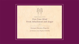 Free Your Mind From Attachment and Anger, Bogota, Colombia - 22 January 2019 - Part 1