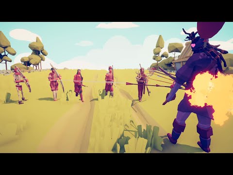 ALL ARCHERS VS EVERY UNIT TABS Totally accurate battle simulator