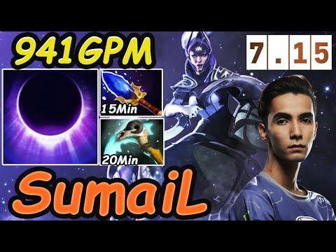 SumaiL IMBA Magic Build  [Luna] 941 GPM   Goddamn ECLIPSE | Dota2 7.15