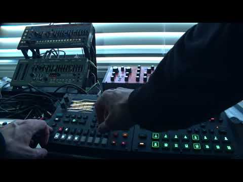 Hardware Synth Jam with Digitone, Digitakt, SH-01A and JU-06A