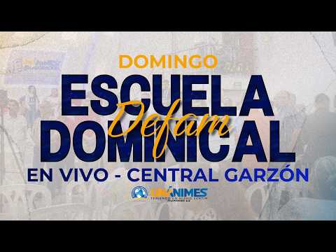 🔴 En VIVO | Escuela Dominical de DEFAM | IPUC Central Garzón📅 Domingo 31 de mayo • 🕤 9:30 AM