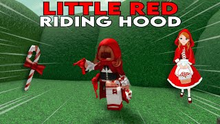 LITTLE RED RIDING HOOD BEATS TOXIC TRYHARD IN MM2...🧺 (Handcam + ASMR)