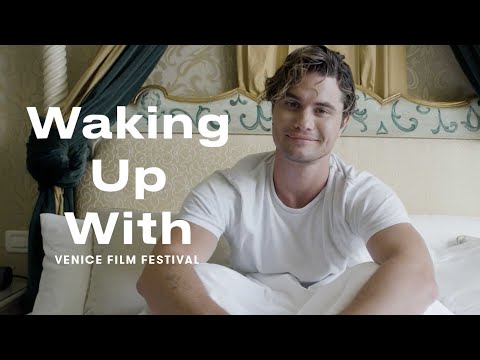 Chase Stokes Beats Jet Lag With Coffee, Deep Breathing & A Good Outfit | Waking Up With | ELLE