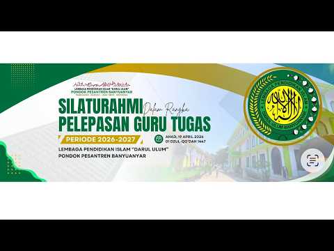 (LIVE) SILATURAHMI DALAM RANGKA PELEPASAN GURU TUGAS