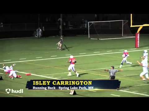 Isley Carrington - Spring Lake Park Running Back - Highlights