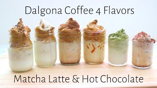Whipped Coffee | Dalgona 6 Ways 달고나커피