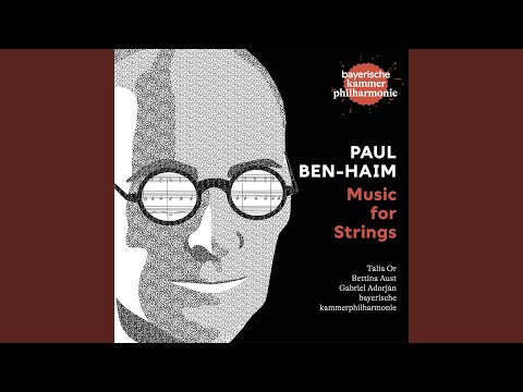 Ben-Haim: Music for Strings: III. Serenade