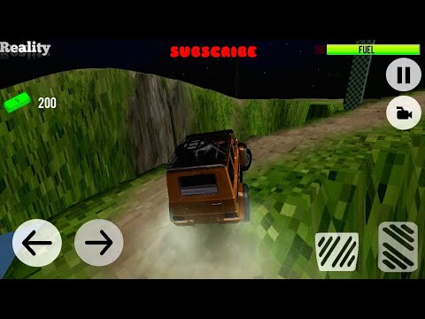 Offroad Mountain Jeep Driving Simulator | 4x4 Offroad Jeep Driving Gameplay - HD