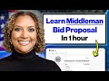 FREE Middleman Bid Proposal Training For Beginners | $0-$10k in Government Contracting