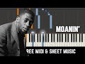 Bobby Timmons - Moanin' | Piano Tutorial [FREE MIDI & SHEET MUSIC]