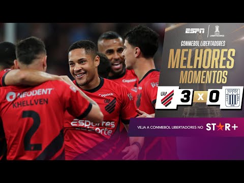 Gols e lances de Athletico Paranaense x Alianza Lima
