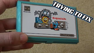 Faulty eBay Nintendo GAME & WATCH - Squish - Trying to FIX