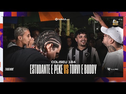 (A LENDA DE VOLTA 🔥) BUDDY POKE E TORVI X PEKE E ESTUDANTE - BATALHA DO COLISEU - EDIÇÃO 184