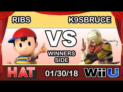 HAT 7 - GG | Ribs (Ness) Vs. K9sbruce (Sheik) Winners Side - Smash 4