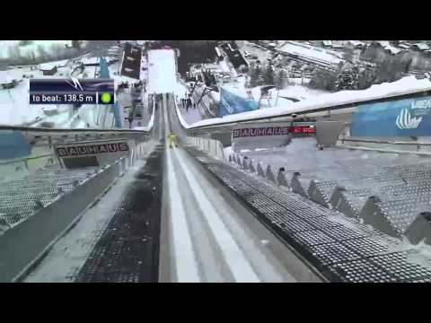 Outsider Anders Jacobsen wins German ski jump