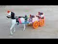 How To Make White Horse Tanga Sawari Cart With Matchbox