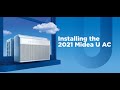 How to Install the 2021 Midea U Air Conditioner in your Home