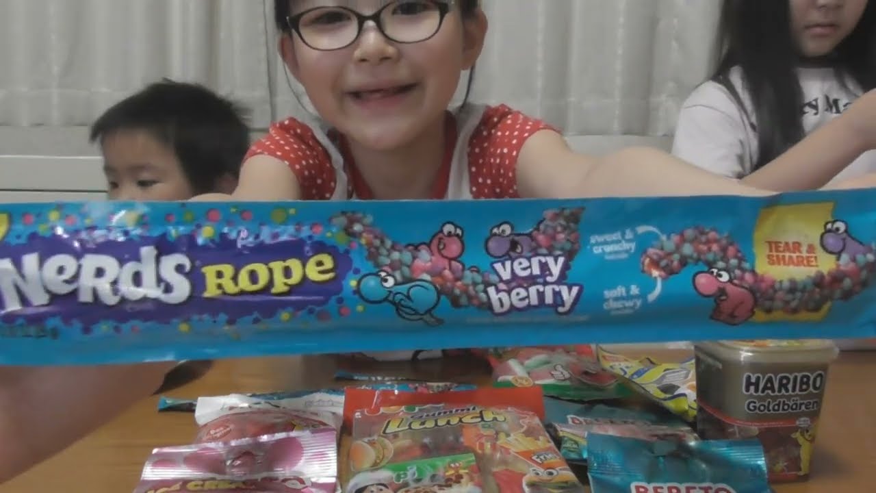 グミ、いろいろ買ったから食べてみました。