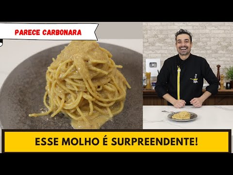 ESSE MOLHO DE MACARRÃO É SURPREENDENTE! POUCOS INGREDIENTES E MUITO SABOR!