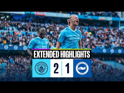 Resumen de Manchester City vs Brighton & Hove Albion Jornada 9