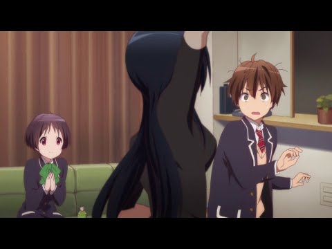 Love, Chunibyo & Other Delusions (Dub) - Touka shows a recording of the Dark Flame Master