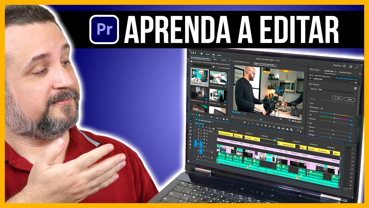 🎬 Aprenda a Editar Vídeos no Adobe Premiere 2024 - Tutorial para Iniciantes
