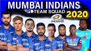 IPL 2020 Mumbai Indians Team Squad | Mumbai Indians Probable Squad in IPL 2020 | MI Players List