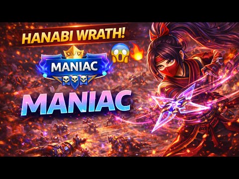 🌸🔥😱HANABI GOES MANIAC! 🌸🔥 | Perfect KDA #MLBB #Hanabi #HanabiManiac #MobileLegends #EpicPlay