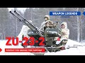 ZU-23-2 anti-aircraft gun | Moderate for air defence, perfect for ground fire support