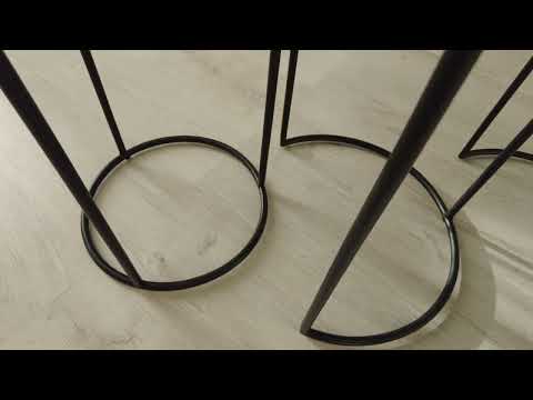 Миниатюра изображения товара Комплект журнальных столиков Tetchair Secret De Maison Runa (алюминиевый сплав/черный/античная медь)