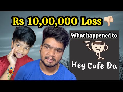 Rs 10,00,000 Loss 👎🏻 What really happened to Hey cafe da 🥺 | Arun Karthick |