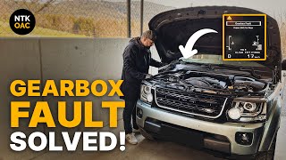Land Rover Battery Replacement FIXES Mysterious GEARBOX ERROR!